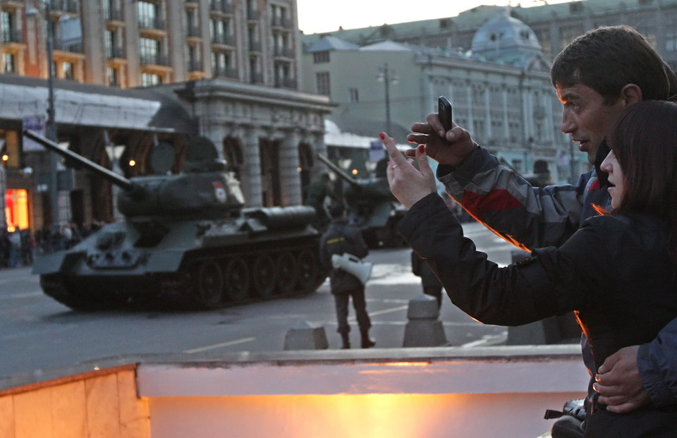 RUSSIA REHERSAL OF THE VICTORY DAY PARADE