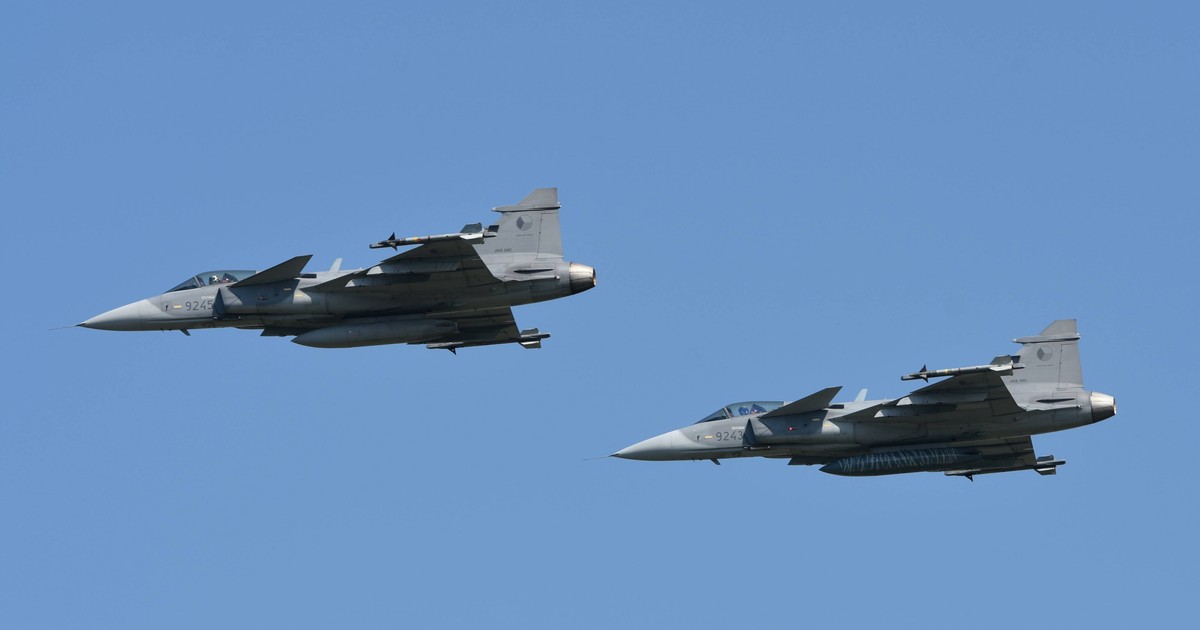 Česká republika chce modernizovat stíhačky Jas 39 Gripen