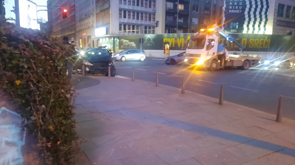 Nesreća u centru Beograda
