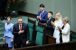 Zaprzysiężenie Karola Nawrockiego. Zabrakło bliskiej mu osoby