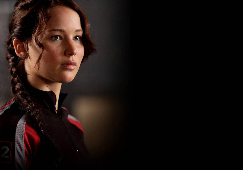 Jennifer Lawrence jako Katniss Everdeen w filmie "Igrzyska śmierci"