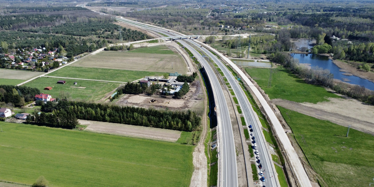 Niedługo otwarty zostanie nowy odcinek drogi ekspresowej S7 Lesznowola - Tarczyn.
