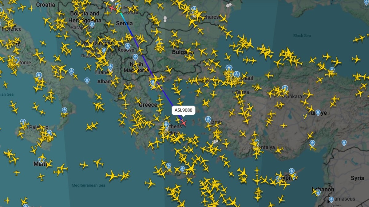 Avion Er Srbije koji leti za Šarm el Šeik