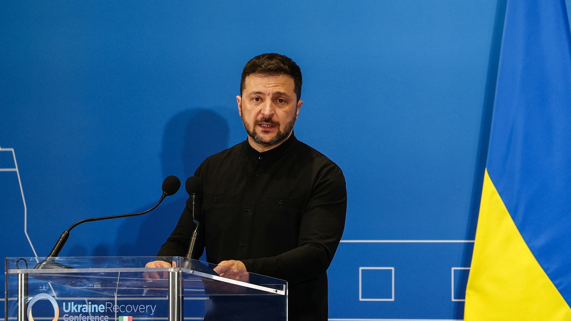Ukrajinský prezident Volodymyr Zelenskyj.