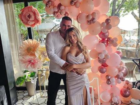 Maja i Alen Hadrović krstili ćerku