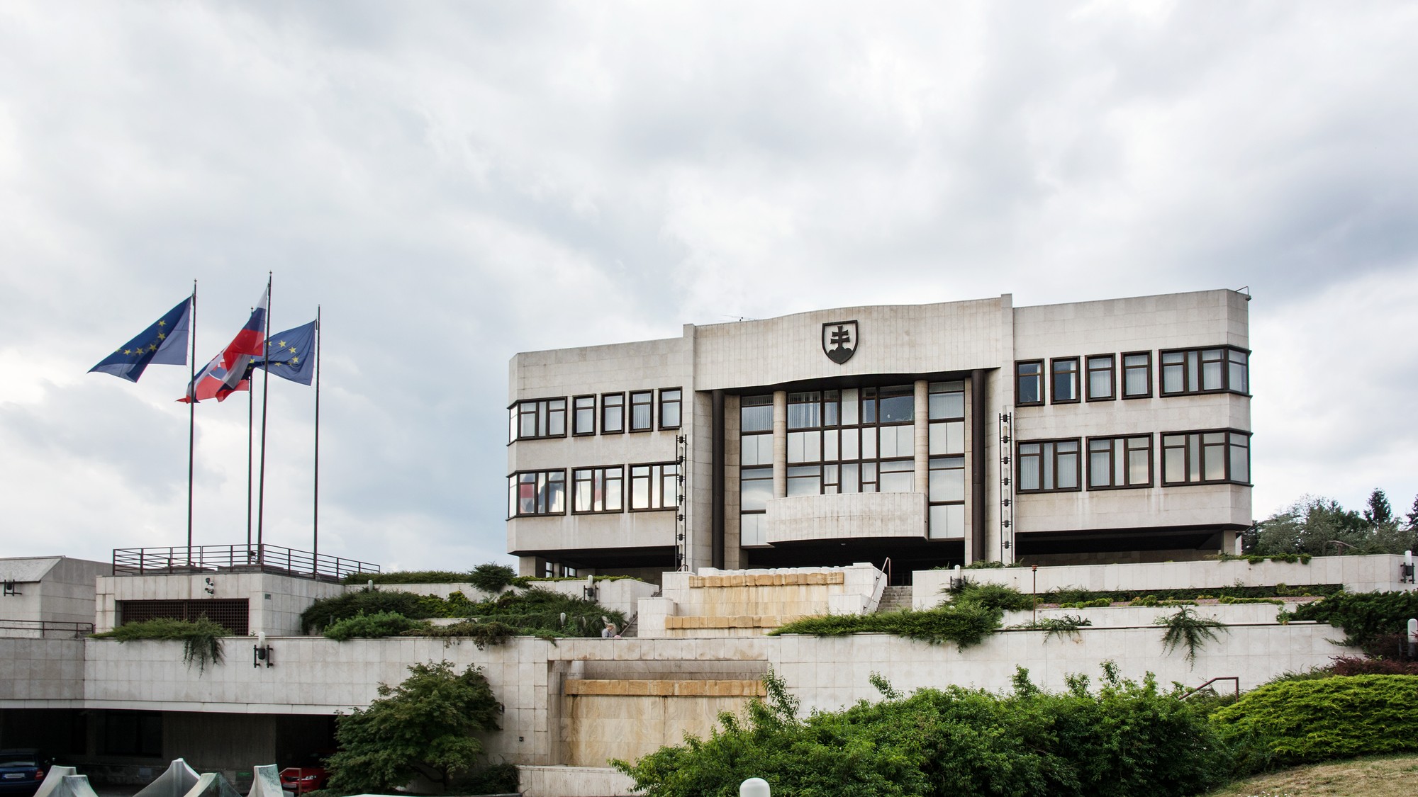 Budova Národnej rady Slovenskej republiky.