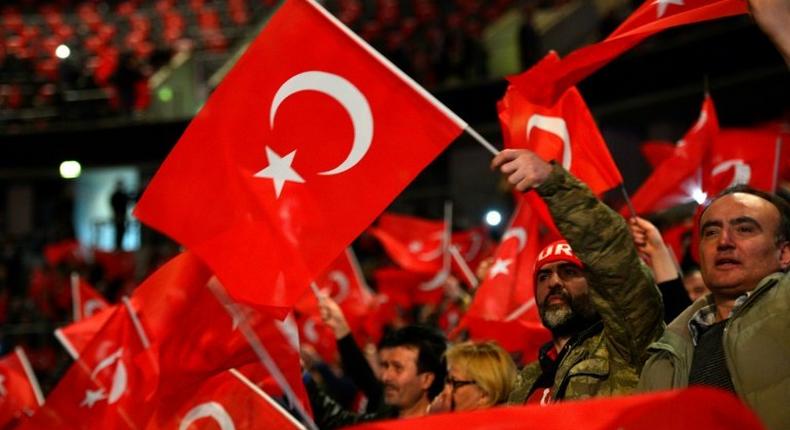 Turkey has been riled by German authorities' refusal to allow some Turkish ministers to campaign in the country for a yes vote ahead of the April 16 referendum