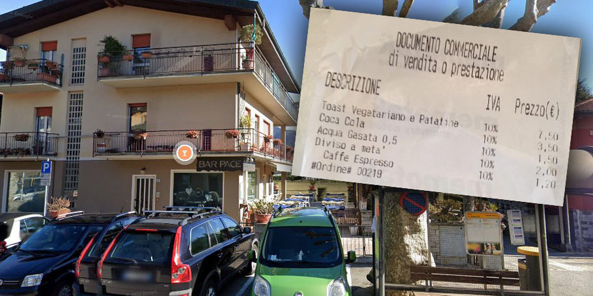 Turysta oburzony ukrytymi opłatami we włoskich restauracjach. Płaci się nawet za... przekrojenie kanapki.