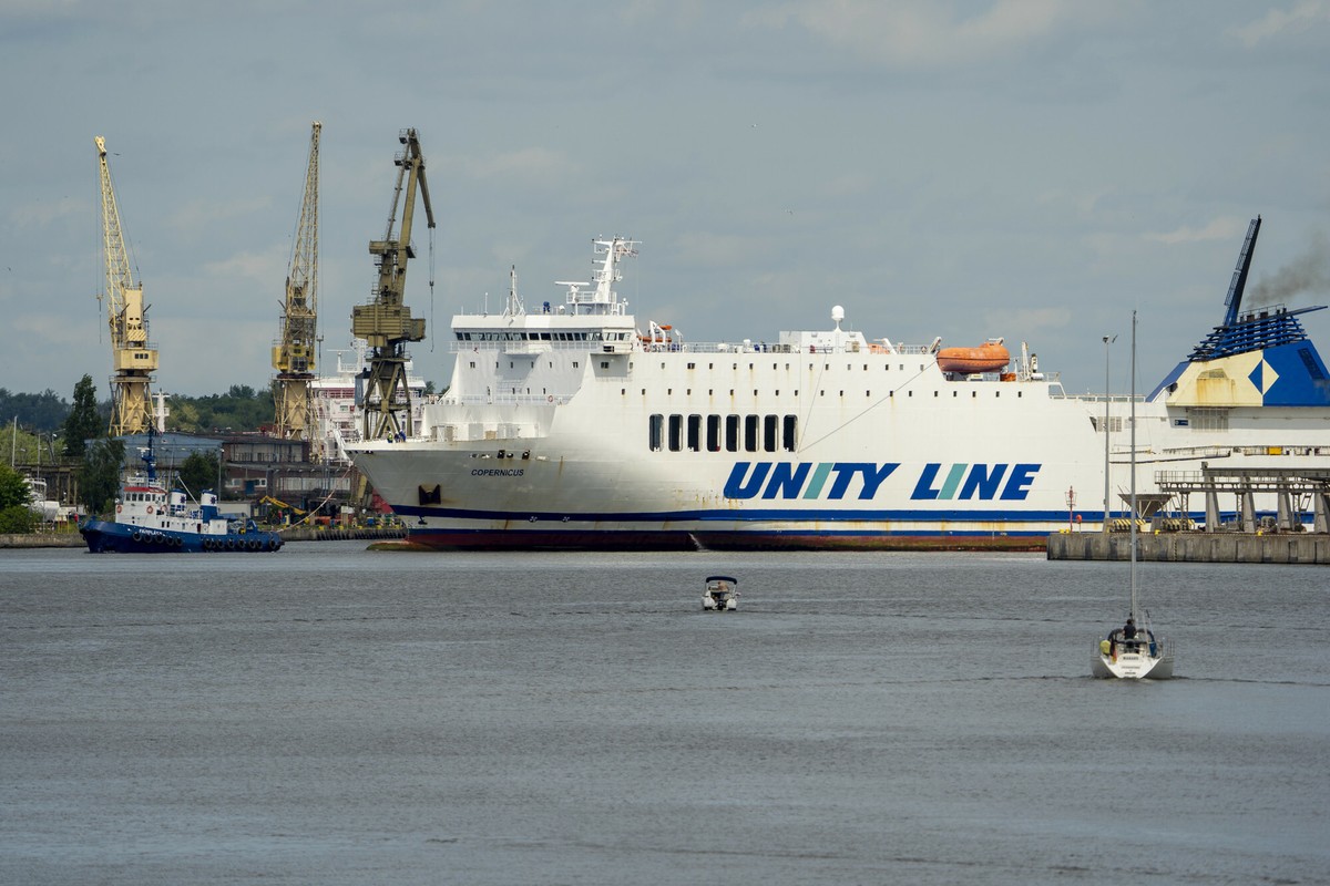 Człowiek wypadł z burty polskiego promu. Są nowe informacje