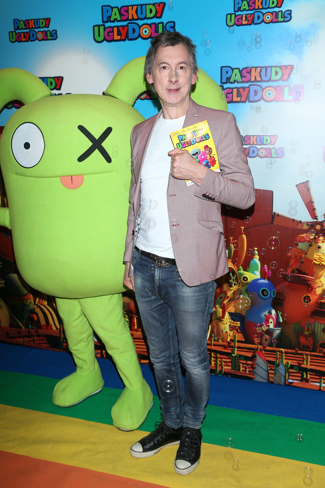 Maciej Miecznikowski na premierze filmu "Paskudy. Uglydolls"