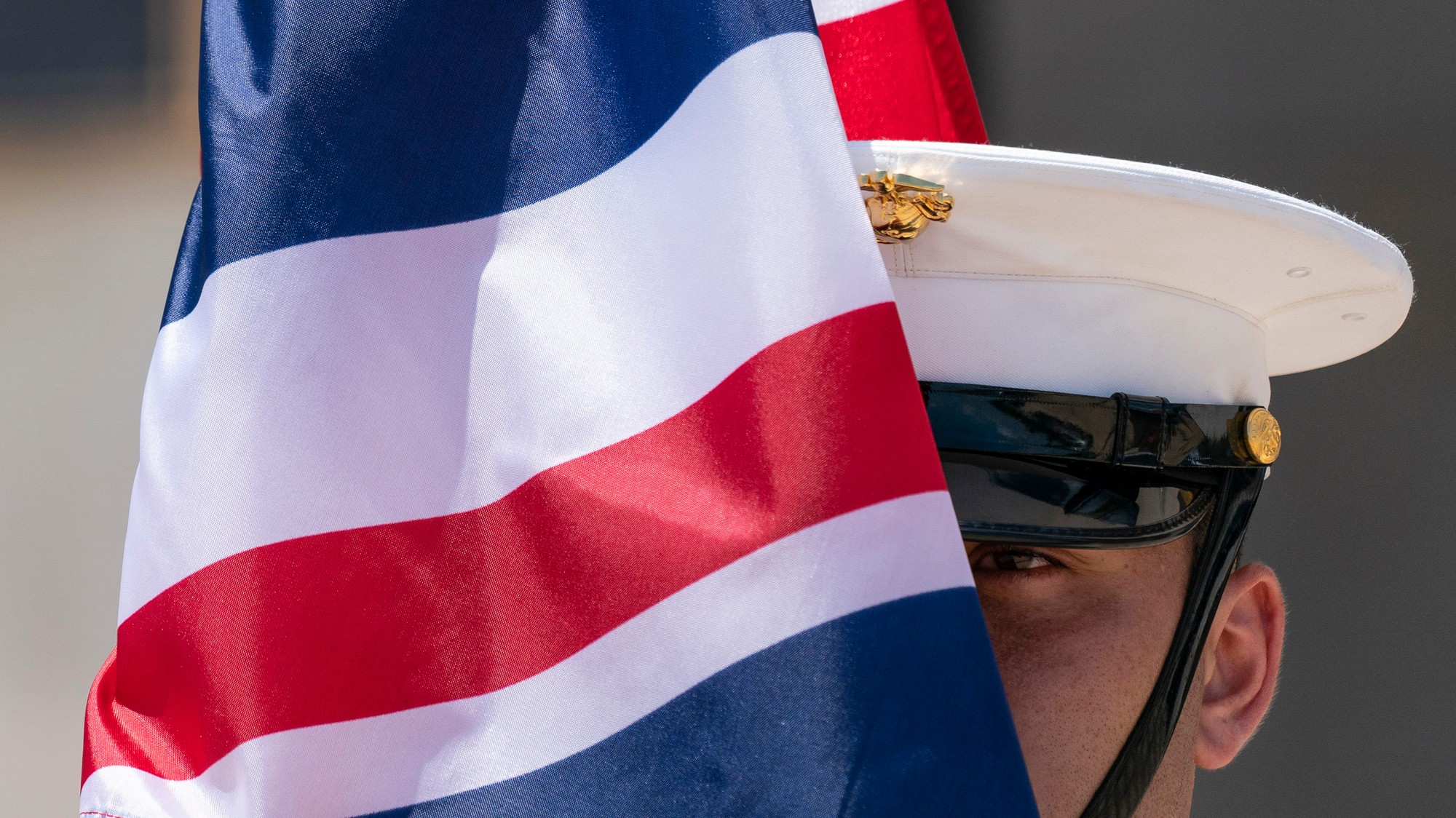 Vojak za britskou vlajkou – ilustračné foto