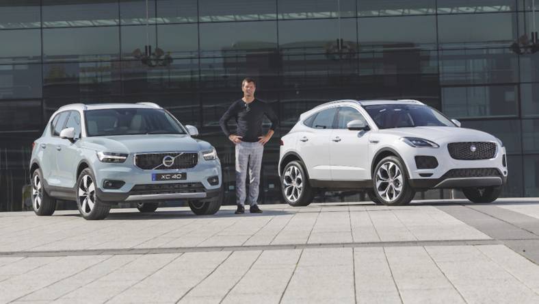 Jaguar EPace i Volvo XC40 małe, ale prestiżowe