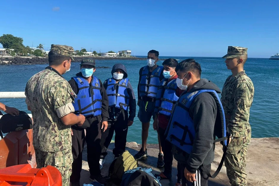 Spaseni ribari, Ekvador