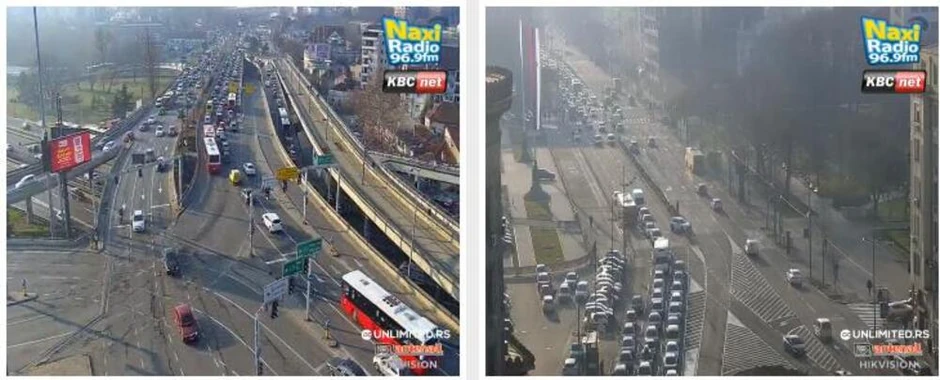 Jutarnji špic u Beogradu