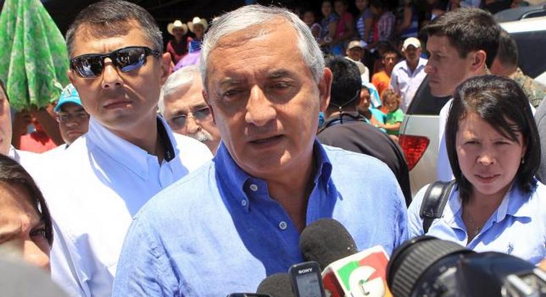 Guatemalan president says won't stand down amid graft scandal