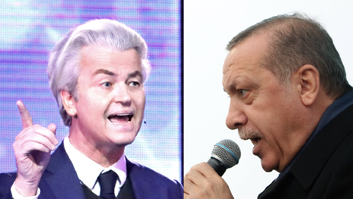 erdogan wilders holandia turcja 