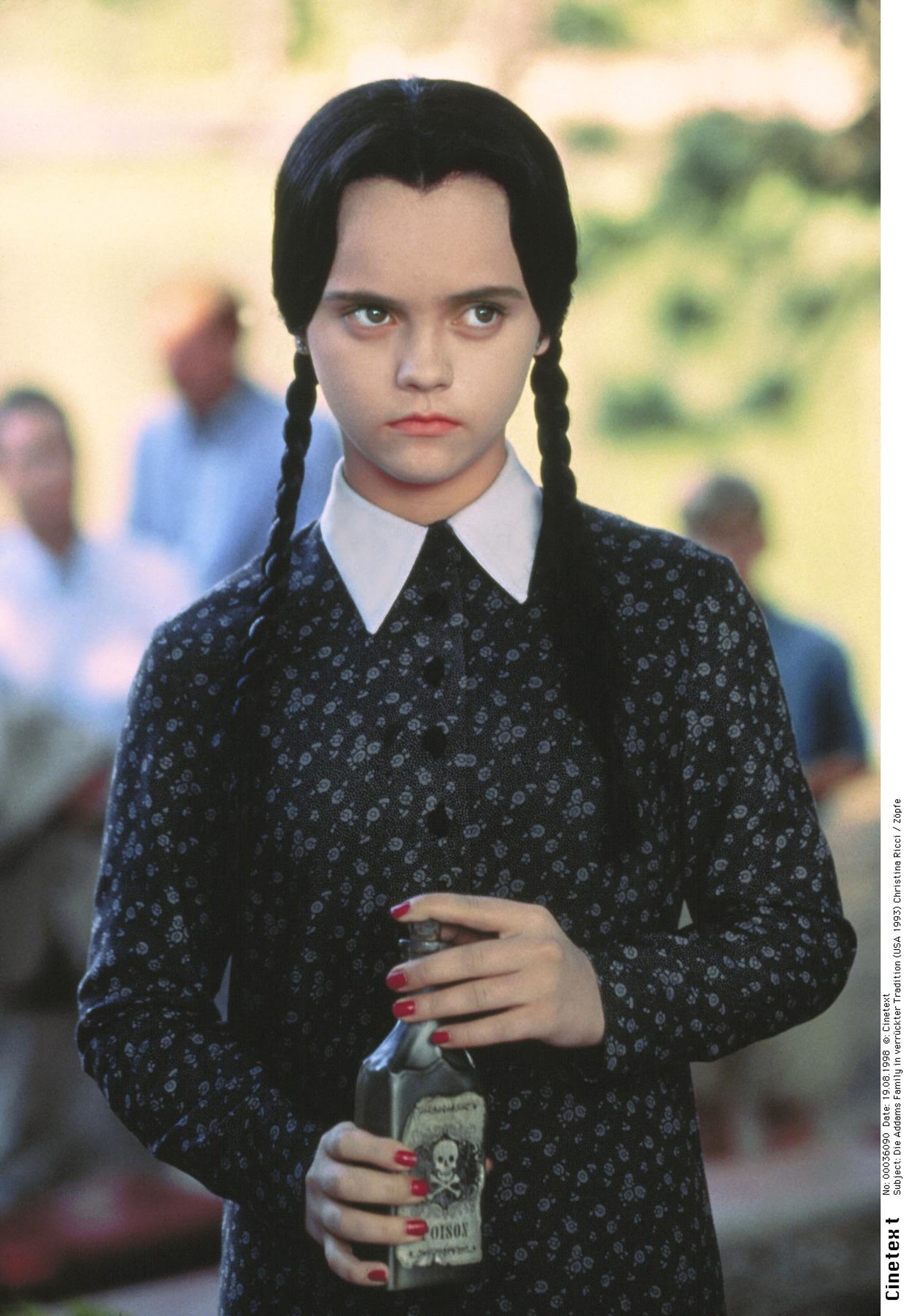 Christina Ricci v úlohe Wednesday