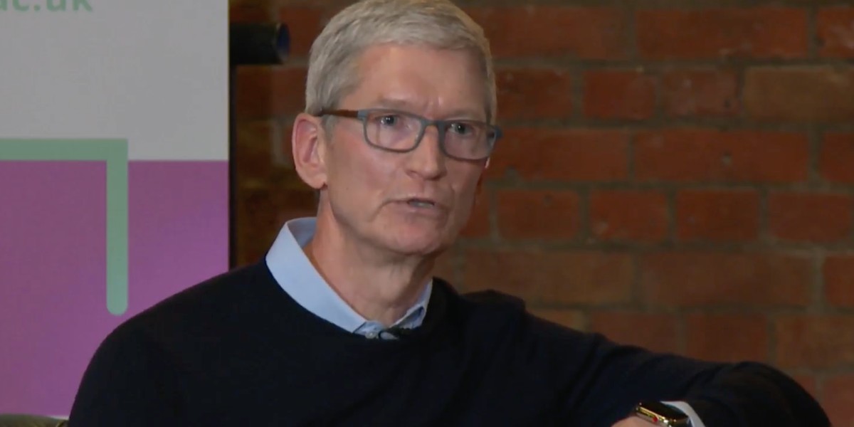 Tim Cook, urzędujący prezes Apple, wspominał swoje początki w tej firmie