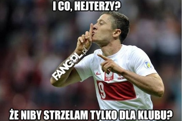 robert lewandowski, memy,