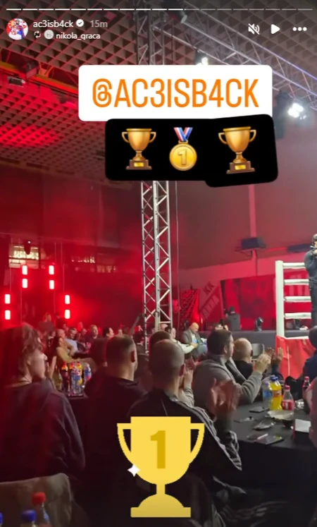 Veljko Ražnatović osvojio prvo mesto na takmičenju