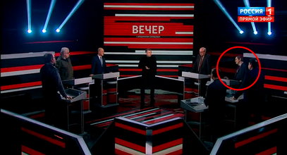 Rosja: Ekspert stracił przytomność w rządowej telewizji. "Nie wytrzymał poziomu propagandy"