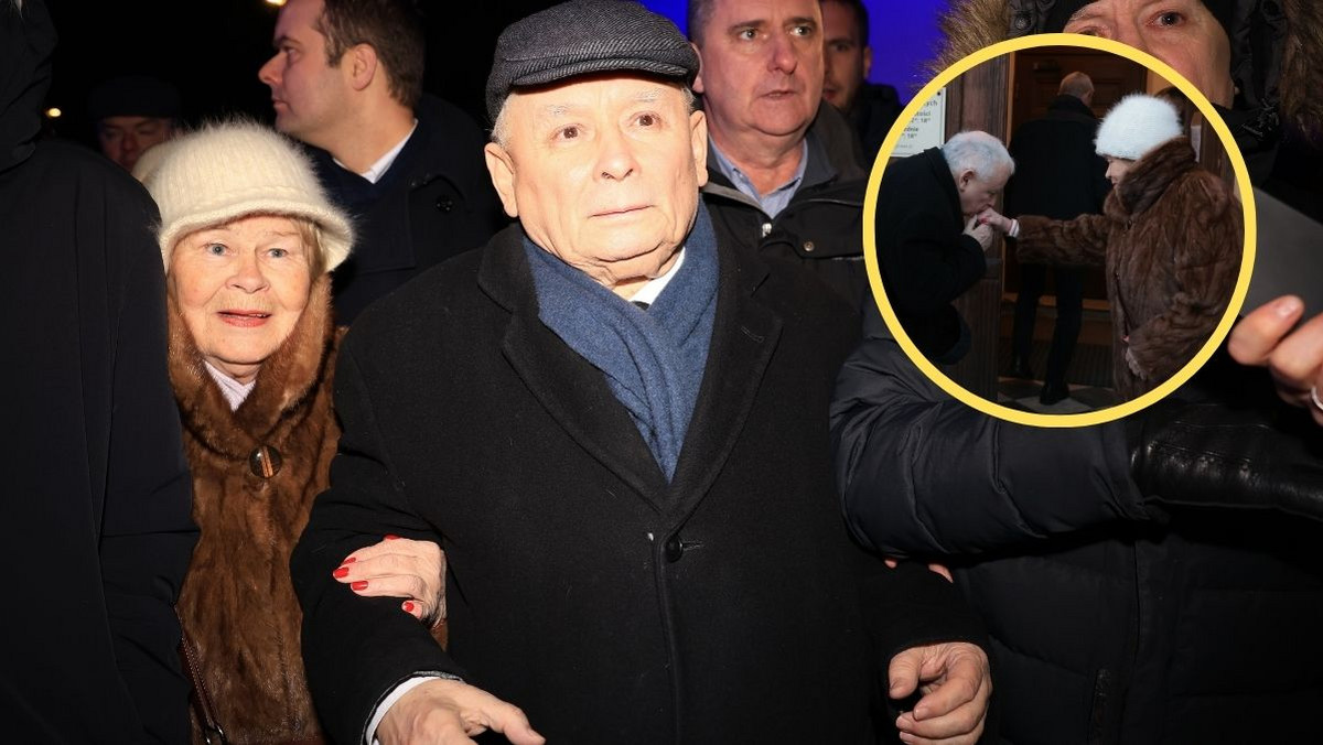 Tajemnicza kobieta u boku Jarosława Kaczyńskiego. W sieci krążą zdjęcia
