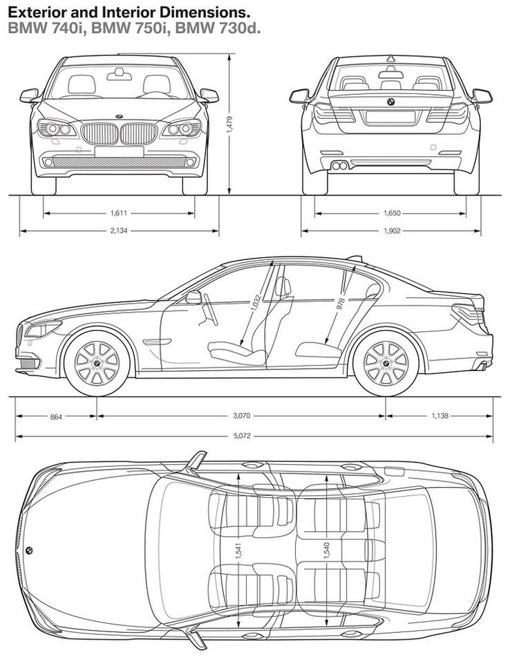 BMW: 740i bez 8-cylindrowego silnika, 750i z dwoma turbosprężarkami