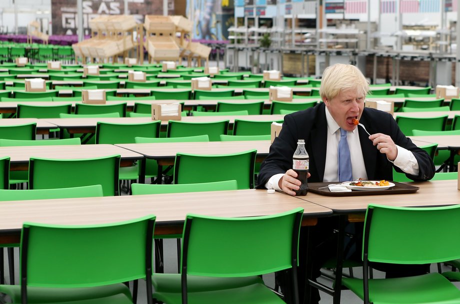 Boris Johnson w 2012 roku ponownie został burmistrzem Londynu