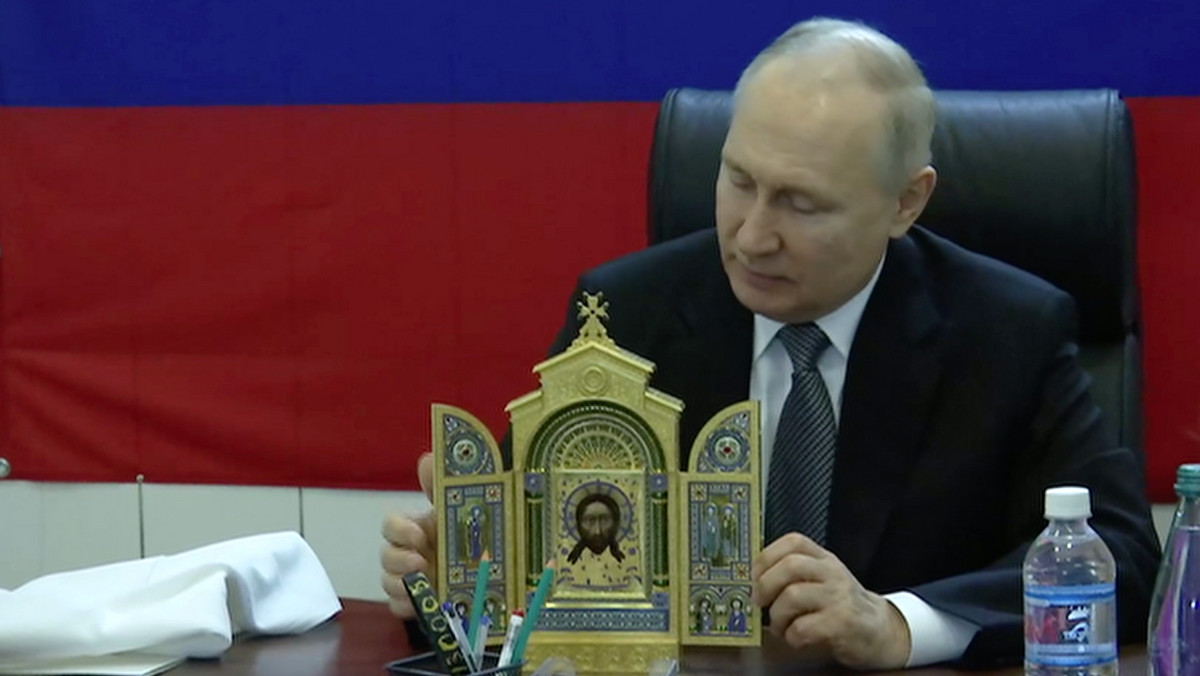 Władimir Putin zapytał o Wielkanoc. Kreml szybko edytował wideo 