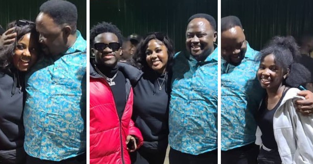 WATCH 'You're so grown!' Steven Mutesasira embraces his children in