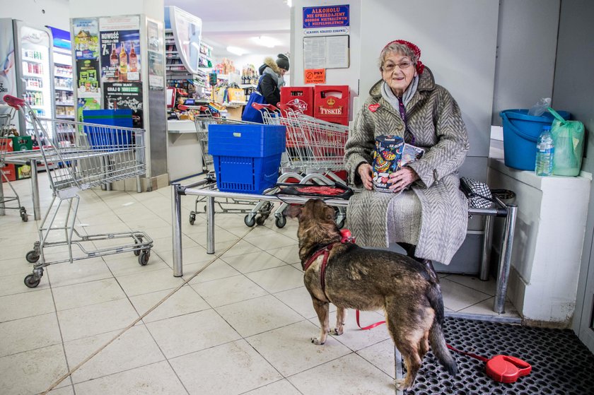 Najstarsza wolontariusza WOŚP w Krakowie