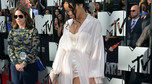 Rihanna w szlafroku na gali MTV