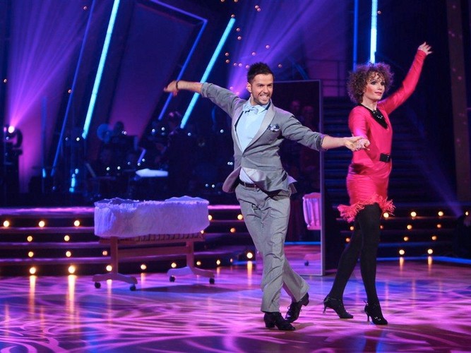 Jagna Marczułajtis i Krzysztof Hulboj