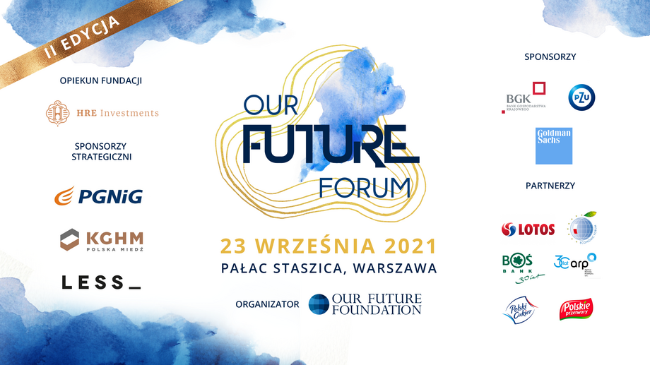 Partnerzy i sponsorzy konferencji „Our Future Forum”