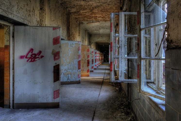 Opuszczony szpital Beelitz-Heilstätten. TUTAJ LECZYŁ SIĘ ADOLF HITLER