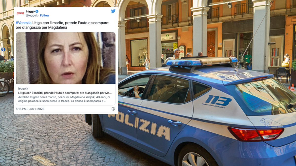 Pokłóciła się z mężem i wyszła z domu. Włoska policja szuka Polki 