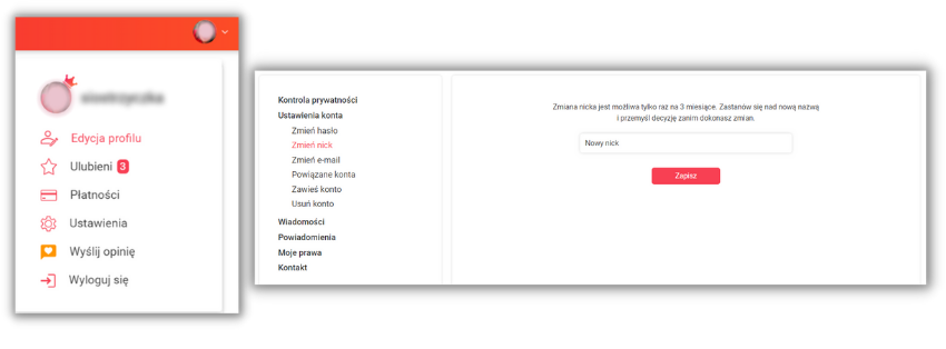 Zmiana nicku w Sympatiapl