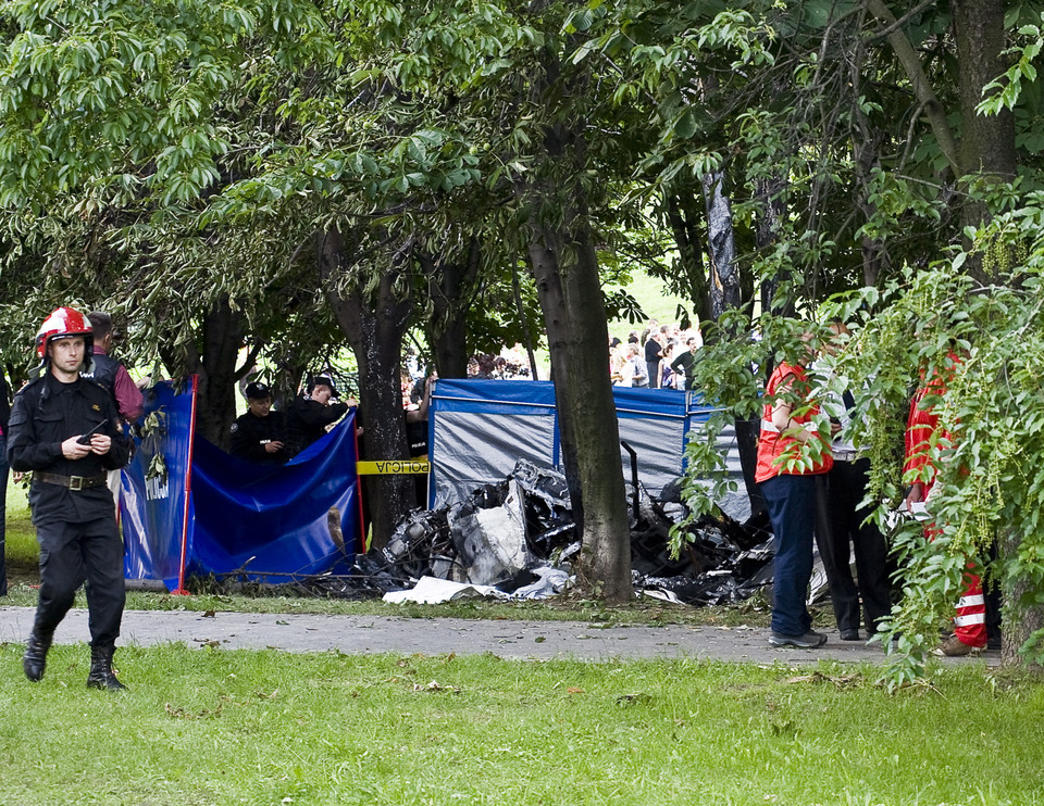 KRAKÓW WYPADEK AWIONETKI MAŁOPOLSKI PIKNIK LOTNICZY