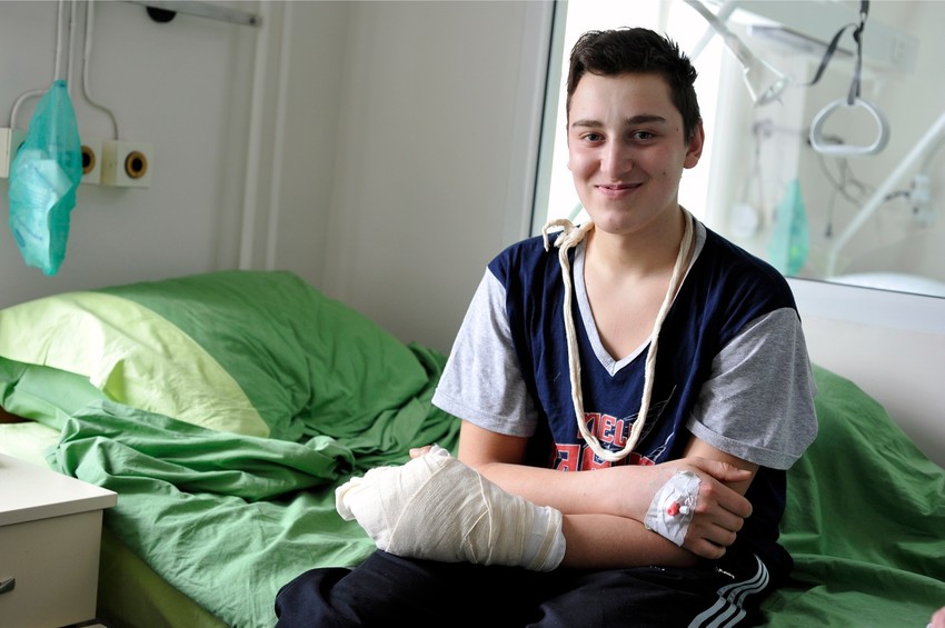 Amer Asanović (16) ostao je bez tri prsta 