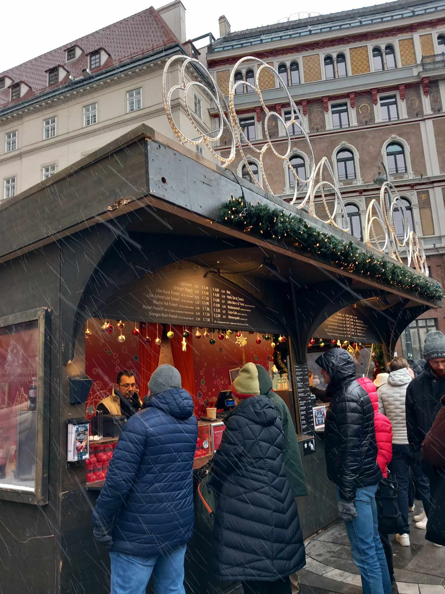 Čitateľka Ľudmila zavítala na vianočné trhy do Viedne.