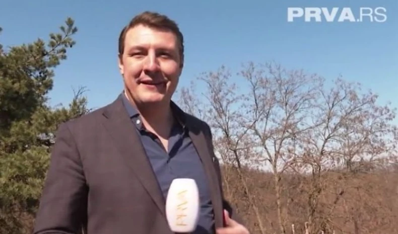 Milan Bosiljčić na imanju kod Užica 