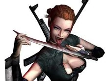 Główna bohaterka gry BloodRayne