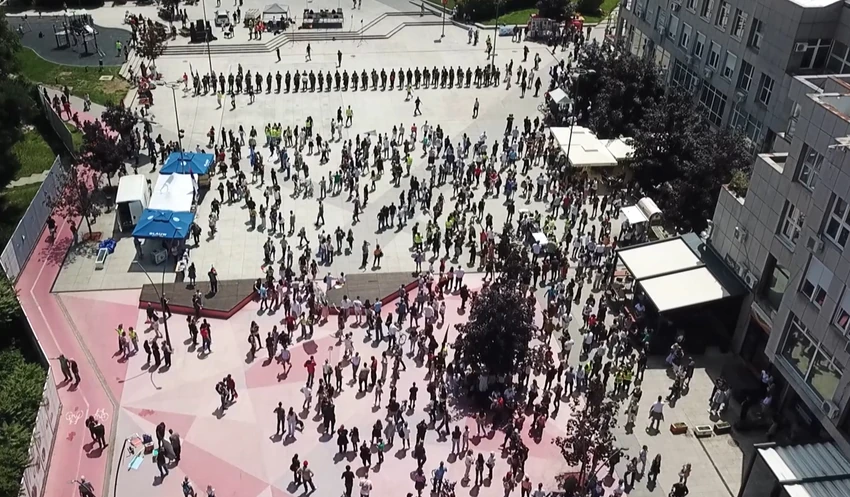 Šabac studenti protest