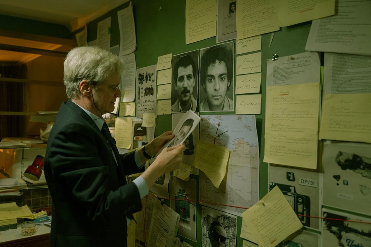 Colin Firth jako Jim Swire w serialu "Lockerbie: W poszukiwaniu prawdy"