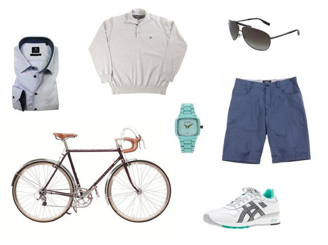 Modne STYLIZACJE na rower - lato 2014