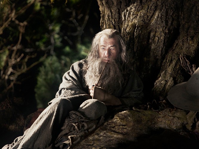 Ian McKellen w filmie 'Hobbit: Niezwykła podróż'