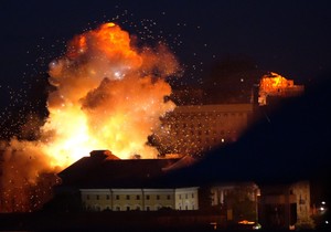 Rusija je tokom vikenda izvela velike napade na Kijev i preti da će to ponoviti | Foto: BBC/Lee Durant