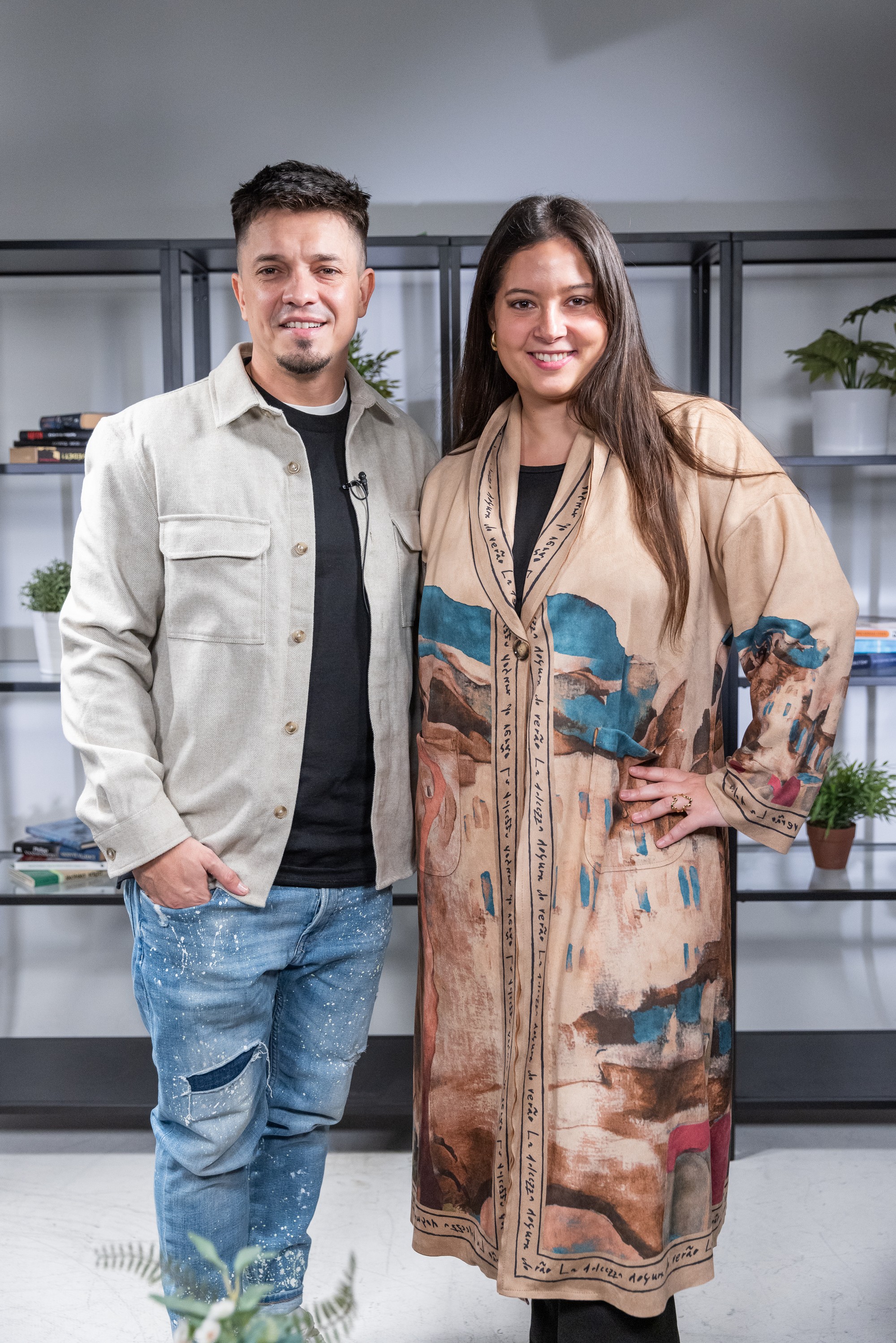 Herec a režisér Michal Nemtuda a Teri Čikoš.