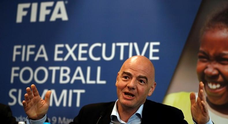 FIFA President Gianni Infantino says the US may not be in a position to submit a World Cup bid