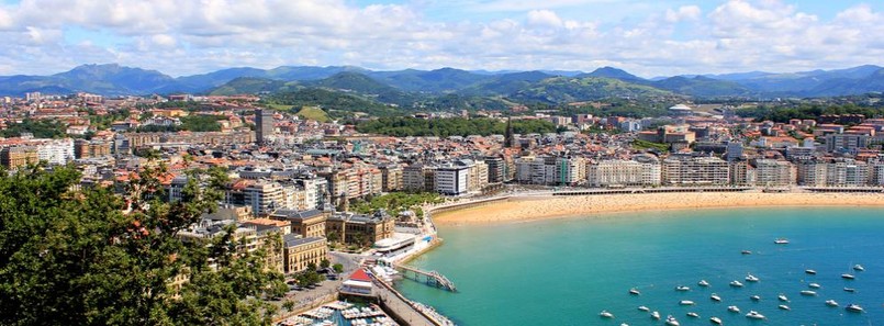 3. miejsce – La Concha Beach w miejscowości Donostia-San Sebastian.